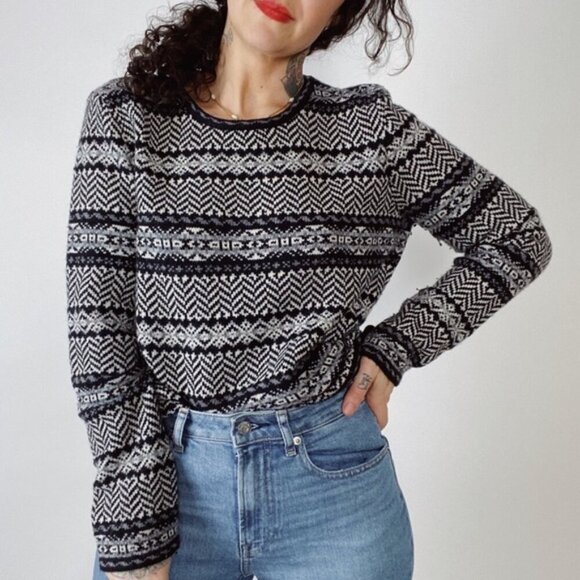 Lauren Ralph Lauren Sweaters - Lauren Ralph Lauren Cashmere Wool Fair Isle Pullover Sweater